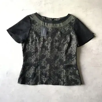 [ 새상품 ] Gabardine K.T 반팔 티셔츠 블랙 일본제 고급