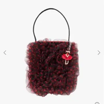 familiar 프릴 디자인 튤 백