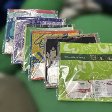 Mrs. GREEN APPLE 타월 6개 세트