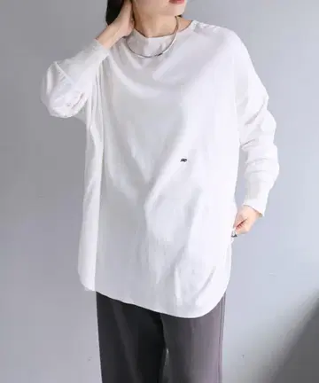 퓨어세신 다용도 레이어드 티셔츠 화이트