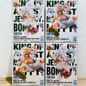 원피스 니카 루피 보니 피규어 4세트