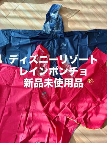 디즈니 리조트 레인 판초