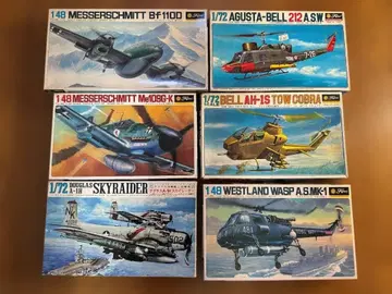 구 후지미 마크 군용 항공기 6종 미조립