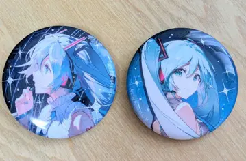 하츠네 미쿠 캔뱃지 BEMOE 16th