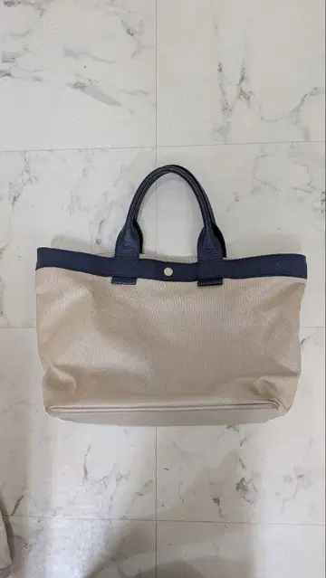 TOPKAPI 토트백 베이지 네이비