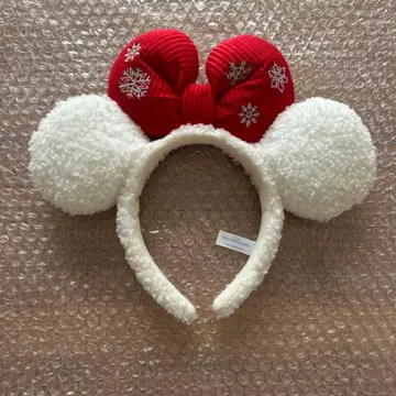 디즈니 머리띠 보아 화이트 릴린린 크리스마스