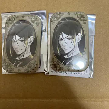 흑집사 BLACKlabel 캔뱃지 세바스찬 2개