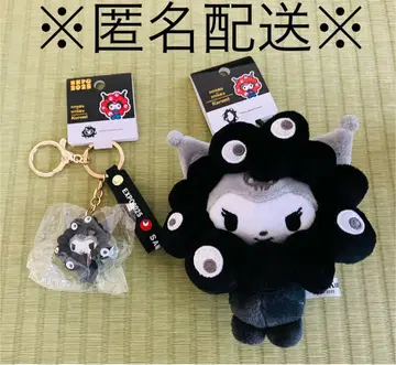 쿠로미 산리오 미야쿠미야쿠 변신 봉제 인형 BC 블랙 키링