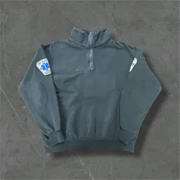 ROTHCO S 하프 지퍼 맨투맨 코튼 파라메딕