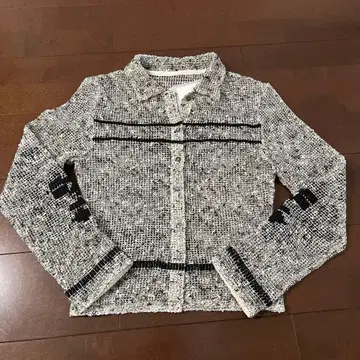 todayful Embroidery Mesh Shirts 미사용 새상품