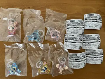 나루미야 캐릭터 메지루시 액세서리 6개 세트