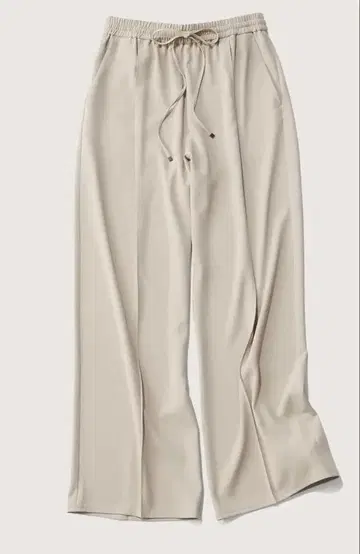 소쥬 빈티지 새틴 드로스트 와이드 팬츠 베이지 M 이번 시즌