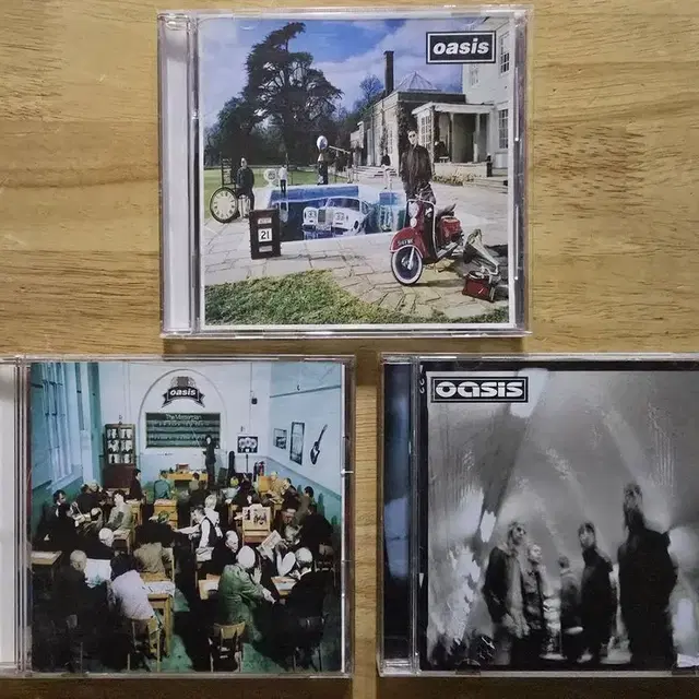 CD 음반 oasis 오아시스 앨범 3장