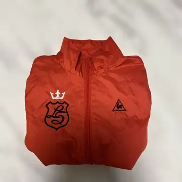 오렌지 지퍼 자켓 르꼬끄