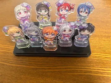 아크릴 스탠드 캐릭터 9체 세트 러브 라이브! 슈퍼스타 아크릴 스탠드