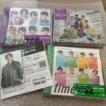 timelesz 3 형태 세트 트레이딩 카드 포함