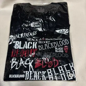 Acid Black Cherry BLOOD T셔츠 남성용 M
