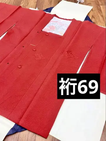 화장 69 미사용품 순수 실크 도행 코트 자수 문 크레이프 원단