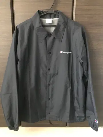Champion 블랙 나일론 자켓 M