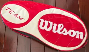윌슨 테니스 라켓 백 컬러: 레드