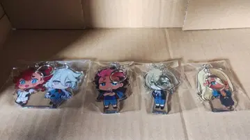 기동전사 건담 수성의 마녀 애니메이트 특전 아크릴 키링 전 4종