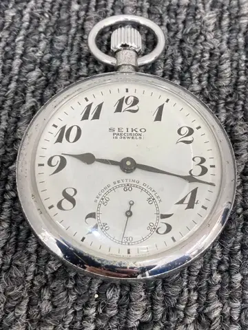 SEIKO 프레시젼 회중시계 정밀 15석
