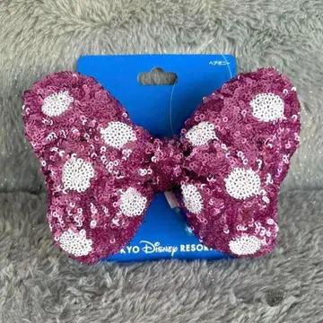 디즈니 머리끈 미니 핑크