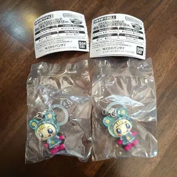 나루미야 캐릭터즈 메지루시 액세서리 가챠 블루 베리에짱 2개 세트