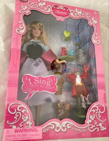 [레어] 디즈니 스토어 싱잉돌 오로라 공주 잠자는 숲속의 미녀