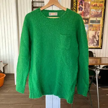 Aorman Tunoch 기모 셰틀랜드 울 스웨터