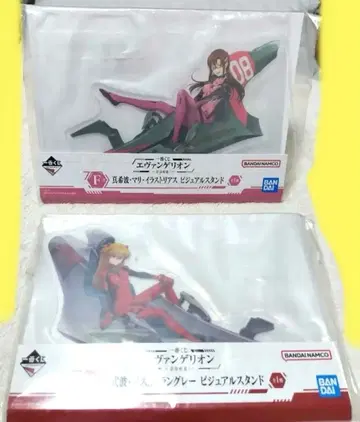 에반게리온 아스카 비주얼 스탠드 2종 세트