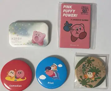 별의 커비 캔뱃지 묶음 판매 5세트