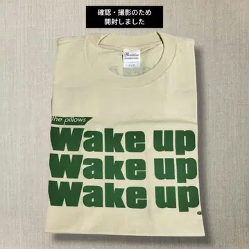 [레어] the pillows 버스터 군 Wake up! 티셔츠