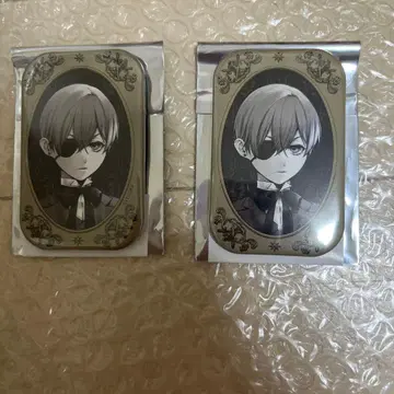 흑집사 시엘 블랙 라벨 스퀘어 캔뱃지