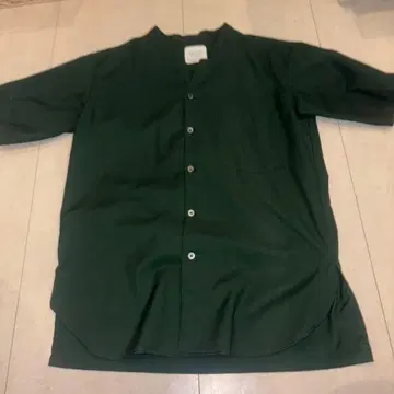 UNITED TOKYO 반팔 셔츠 다크 그린 사이즈 1