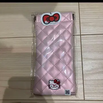 OWNDAYS 헬로키티 퀼팅 소프트 케이스 안경 케이스