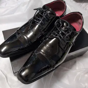 cloud9 미광택 블랙 드레스 신발 (에나멜 신발) 26.5cm