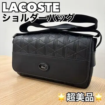 [컨디션 최상] LACOSTE 블랙 숄더백 라코스테