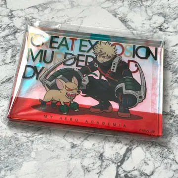 나의 히어로 아카데미아 오로라 아크릴 블록 바쿠고 카츠키 바쿠독