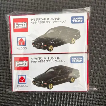 토미카 야마다덴키 오리지널 도요타 AE86 스프린터 트레노 2개 세트