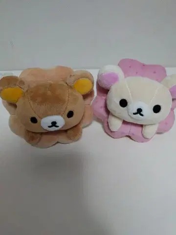 리락쿠마 x 미스터 도넛 봉제 인형 리락쿠마와 코리락쿠마