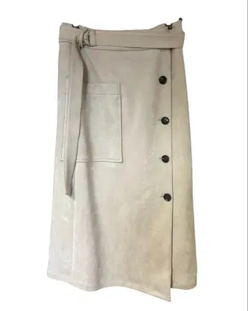 [ 새상품급 ] ROSE BUD 스웨이드 타이트 스커트