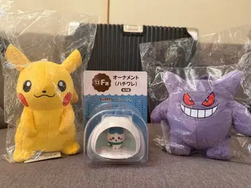 피카츄 겐가 봉제 인형 세트