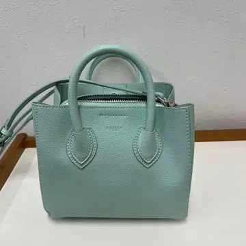 민트 그린 가죽 2WAY 백