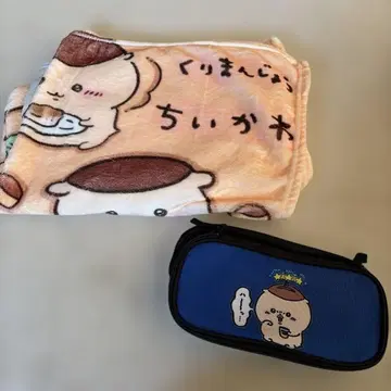 치이카와 (먼작귀) 밤만쥬 담요 펜 케이스 스티커