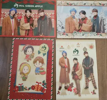 미세스 그린애플/미세스 그린애플/비주얼 시트 4종