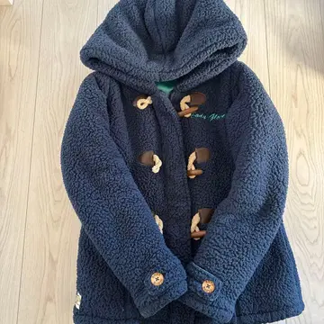 바디 글로브 플리스 자켓 L 사이즈 네이비