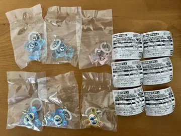 나루미야 캐릭터 메지루시 액세서리 6개 세트