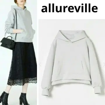 알아바일 종이상자 후디 풀오버 라이트 그레이 캐주얼