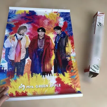 Mrs. GREEN APPLE B상 캔버스 천 태피스트리